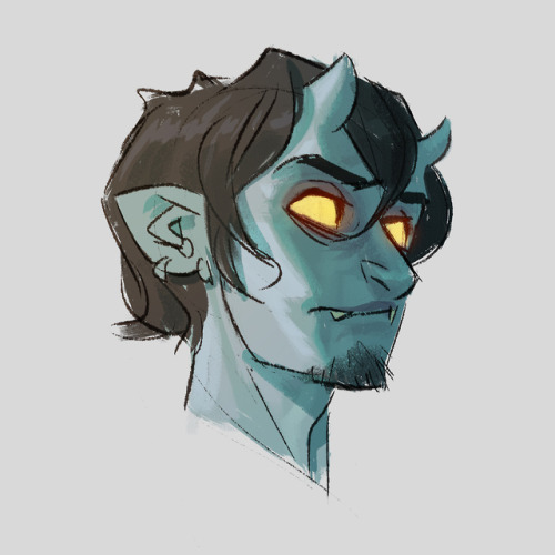 monoflaxart:New adventure, new DnD character! This one’s called Lucas, or Luke for short. The basic 