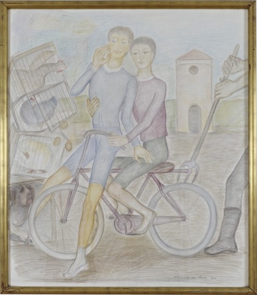 amare-habeo:Pierre Klossowski  (French, 1905 - 2001)  Two boys (Le deux garcons), N/D904 x1024 cm