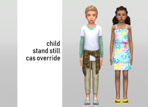 now for child sims! | includes override for adult and child sims | download here