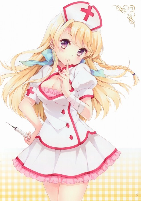 【二次・ZIP】一生看護して貰いたい美少女ナースの画像 | 桃色虹画像 -二次元萌え画像エロ画像まとめ-