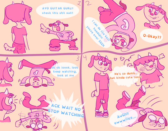 PaRappa x Lammy foeevaaaa: experimenting with another color palette. so  here