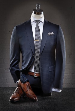 sgtsexxxy:  gentlemenwear:General rules for every gentleman:Always match your belt with yours shoes.Your tie should reach the belt buckle. Do not have the same print on both your tie and pocket square. Your socks should either have the colour of your