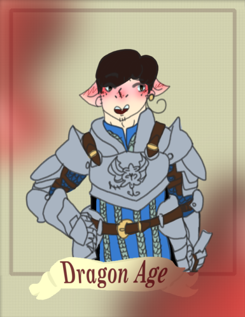 Ita AU Cards- Dragon Age