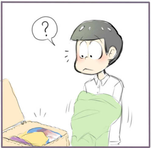 Headcanon that Choromatsu could be a little overprotective sometimes.  It was just huge nosebleed, C