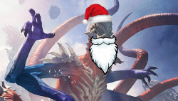 magic&ndash;the&ndash;memeing: take-on-meme:  magic–the–memeing:  mtg-talk:  sarkhan-volkswagen:  sarkhan-volkswagen: Yulamog wishes you all a very horrifying holiday season! Yulamog’s holiday spirit lives on in all of us. May he rest in peace.