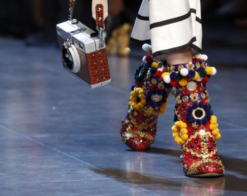 Dolce and Gabbana accessories have never looked so good.