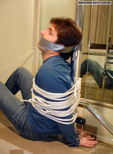 XXX Tape Gagged Men photo