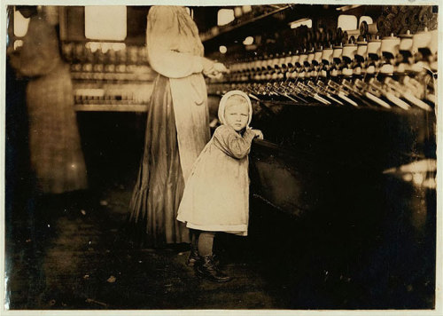 Child labour. Lewis Hine.