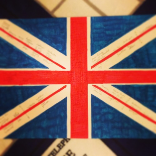 chocolatequeennk:Is that my outline, or a Union Jack? Would you believe me if I said both? Find the 