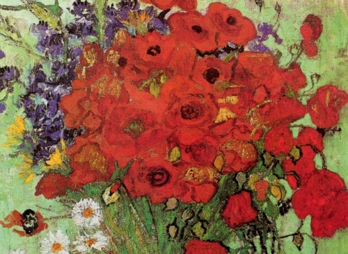 XXX leuc:Van Gogh’s Flowers  Flowers in a Vase, 1887 photo