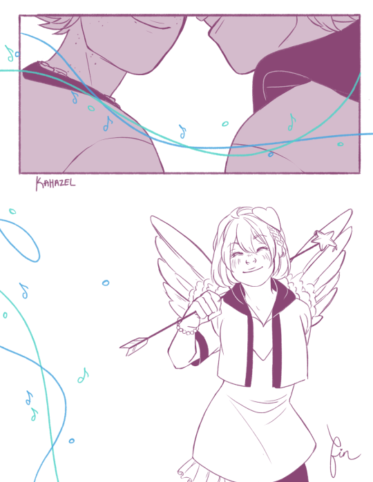 kahazel: Smol Valentine’s Day comic! 