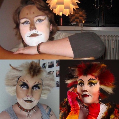 Facepaint glow-up, for those of you who think you have to start out perfect to ever get anywhere&