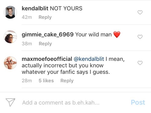 Maxs Comment On Anisas Recent Instagram Pic Of Ian