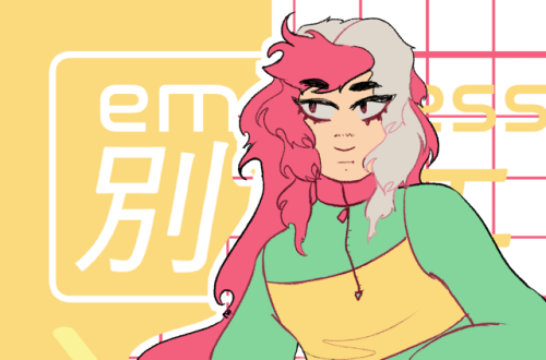 voidgodsart:here’s a preview of my piece for @ygofashionzine !! i had a lot of fun drawing ema