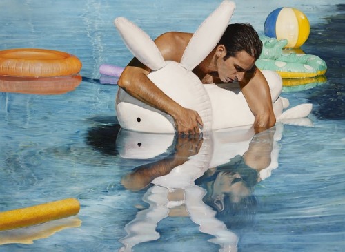 thunderstruck9:Michael Zavros (Australian, b. 1974), Bad Dad, 2013. Oil on canvas, 150 x 110 cm.