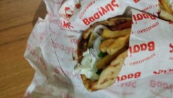 The first post that isn&rsquo;t a reblog, by yours truly. Souvlaki is love, souvlaki is life.