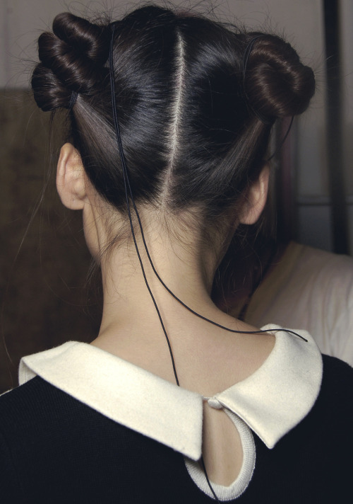 pellucidus: Backstage at Thakoon S/S 2008