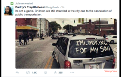 ayoaprell:  chrysalisamidst:  notemily:  ackb:  And just to be sure that we’re all on the same page: there are no bright yellow school busses in Baltimore City. The police shut down public transportation and filled the streets with an army in riot gear.