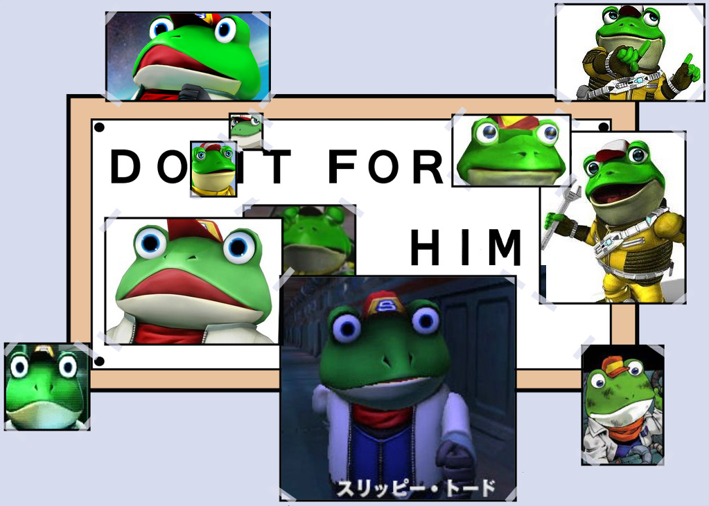 Motivational Star Fox and Star Wolf member collages.