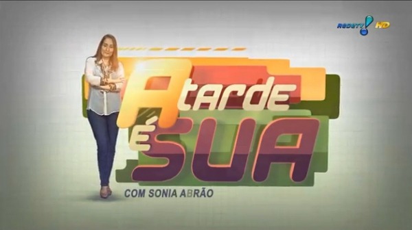 “A Tarde é Sua” (26/06/2015) programa registra excelente audiência
Na tarde desta última sexta-feira (26), o programa de Sônia Abrão na RedeTV! marcou excelente audiência para a emissora de Amilcare Dallevo.