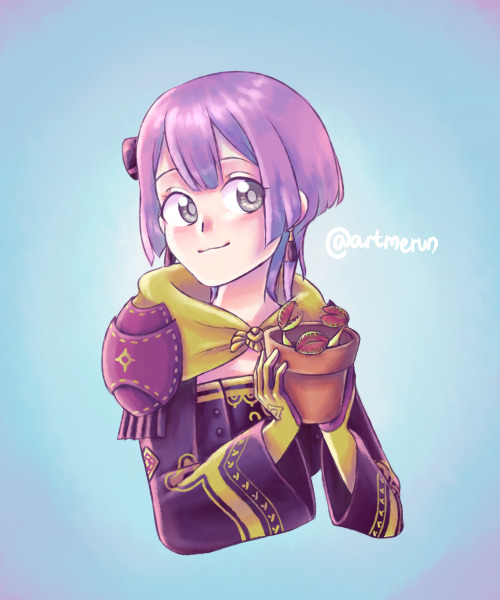  Bernadetta’s love for carnivorous plants just makes her even cuter <3