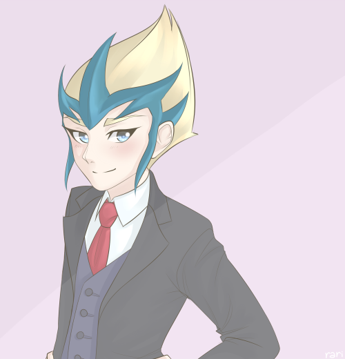 rarioranart:Kaito in a suit Kaito in a suit 