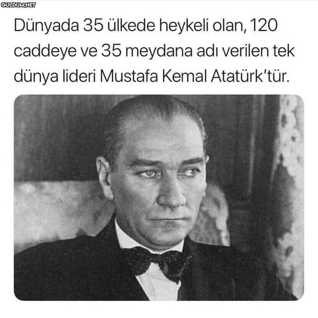 Dünyada 35 ülkede heykeli...