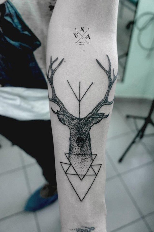 addicted-to-triangles:  I’m in love with this tattoo ♥ 