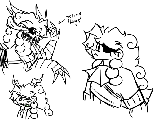 Tried My Claws At A Shrewsbury Design + A Few AU Designs To Get More Acquainted With Him