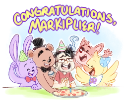 bechnokid:  Markiplier recently beat Five Nights at Freddy’s at the highest difficulty level (20/20/20/20) and oh my god, I am so happy for him. ;w; 