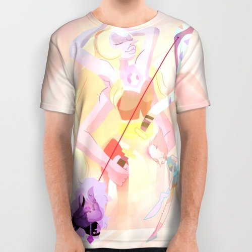 missmuggle:  GUYS, MY FUSION PRINTS ARE NOW ALL OVER T-SHIRTS!You can get them on my Society6!(Alexandrite is my personal favorite)  
