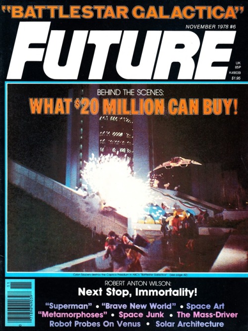 Future magazine, late 1970s to early 1980s, kind of an Omni competitor. 