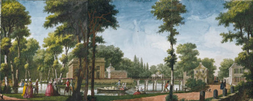 Louis de Carmontelle was an eighteenth-century French draftsman, painter, and garden designer. Begin