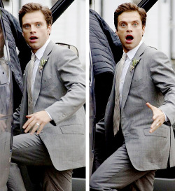 :  Sebastian Stan heading to the set of ‘Ricki and The Flash’ (23/10/2014) 