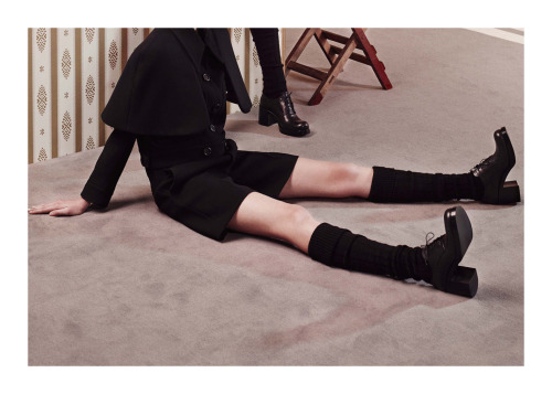 houseofbourbon:I’m really feeling the aesthetic of the Miu Miu Pre-Fall 2015 collection.