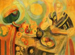 artist-delaunay: Poring, 1915, Robert DelaunaySize: