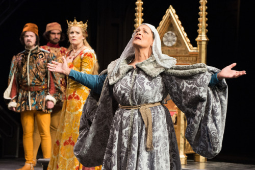 roofbeams:franchelle stewart dorn as queen margaret in richard iii, oregon shakespeare festival, 201