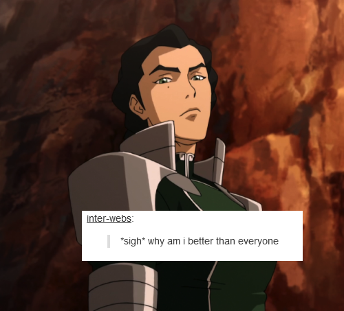Kuvira + Text Post Part IIThese were so much fun!!! I can&rsquo;t stop won&rsquo;t stop, som