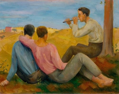 grundoonmgnx:Robert Amrein, Three musicians, 1923