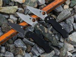 chloroformnapkins:  knifecenter:  Spyderco Para2’s…We’ve got ‘em! Hurry up and get yours, these will disappear from the link as they sell out. http://kcoti.com/14K2QPq  Don’t think I’ve seen these go for retail before. Jumped on that deal!