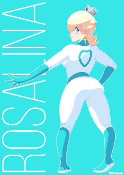 Pcengine:  Princess Rosalina In Her Cute Bike Suit!!! This Is Actually A Redraw Of