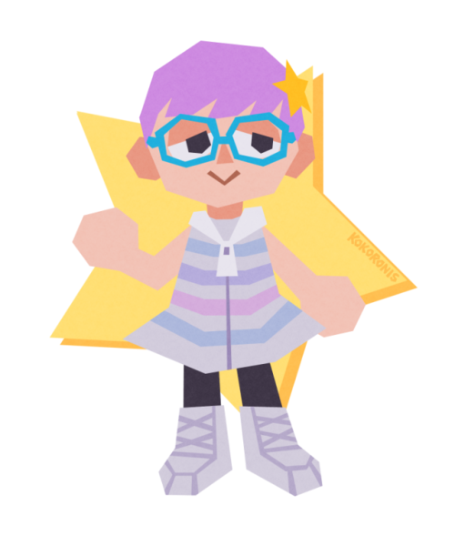 kokoronis: doodle of my pocket camp outfit