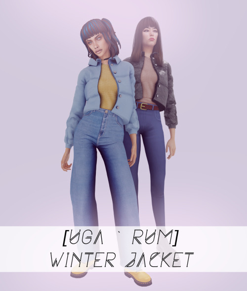  ㅤㅤㅤ~ Winter Jacket ~ - new mesh; - base game compatible; - HQ mod compatible; - 43 swatches ~ Sweat