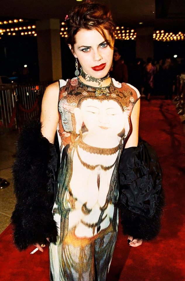 Fairuza Balk at the 'American History X' Premiere, 1998.