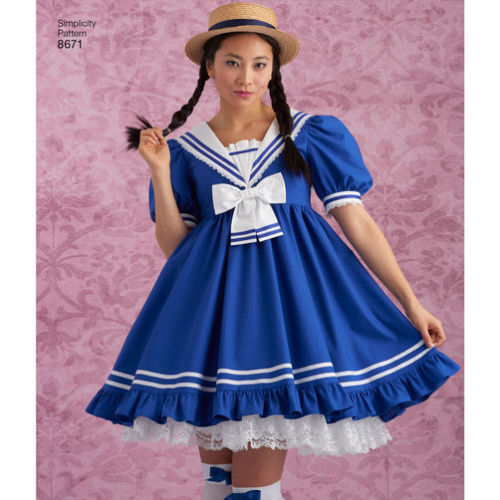 Details about   PRINCESS DRESS SEWING w/Pattern Art Design Book Lolita 34* 