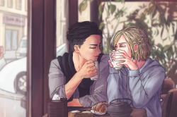 oinemuh: Otayuri at Coffee Shop ( collaboration