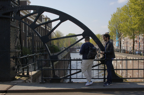 a Saturday morning in Amsterdam, Kadijkseiland.