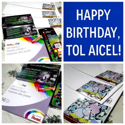 Happy birthday, Tol Aicel! We love you!
#happy #birthday #happybirthday #silver #bestfriend #bff #artistic #pastels #canvas #GapanCity #May #love (at Mallare Residence)