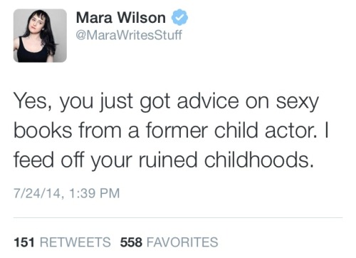 valley-guy:zohbugg:cleolinda: cinematicnomad: apparently e.l. james called former child star mara wi