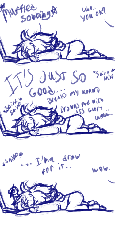 hanasaku-shijin&rsquo;s fanfics had me like..   